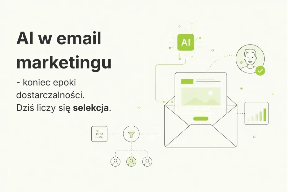 AI w email marketingu – koniec epoki dostarczalności, dziś liczy się selekcja